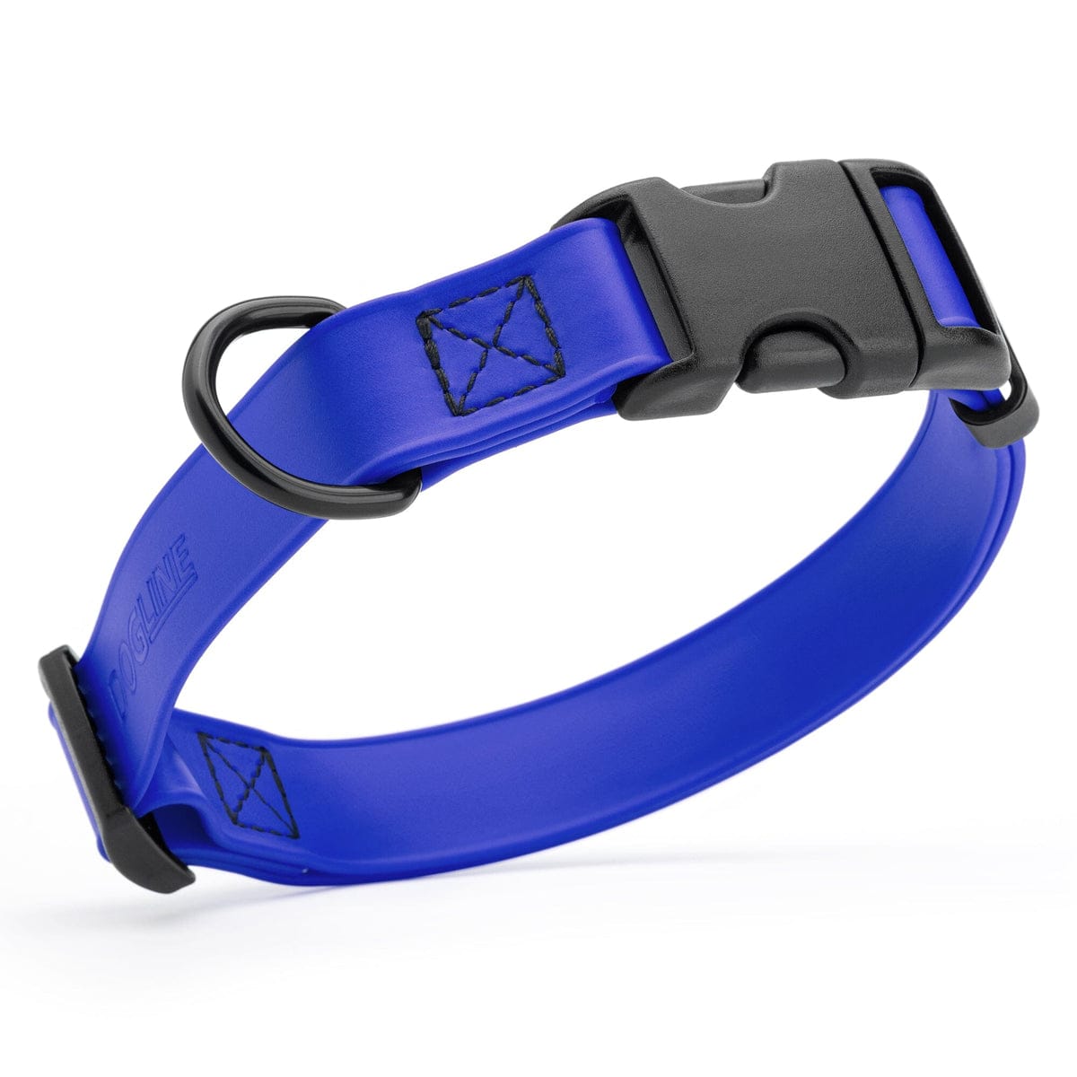 Biothane Waterproof Collar with Quick Release Buckle Width 5/8" Length 9"-14"-Boats n Barks