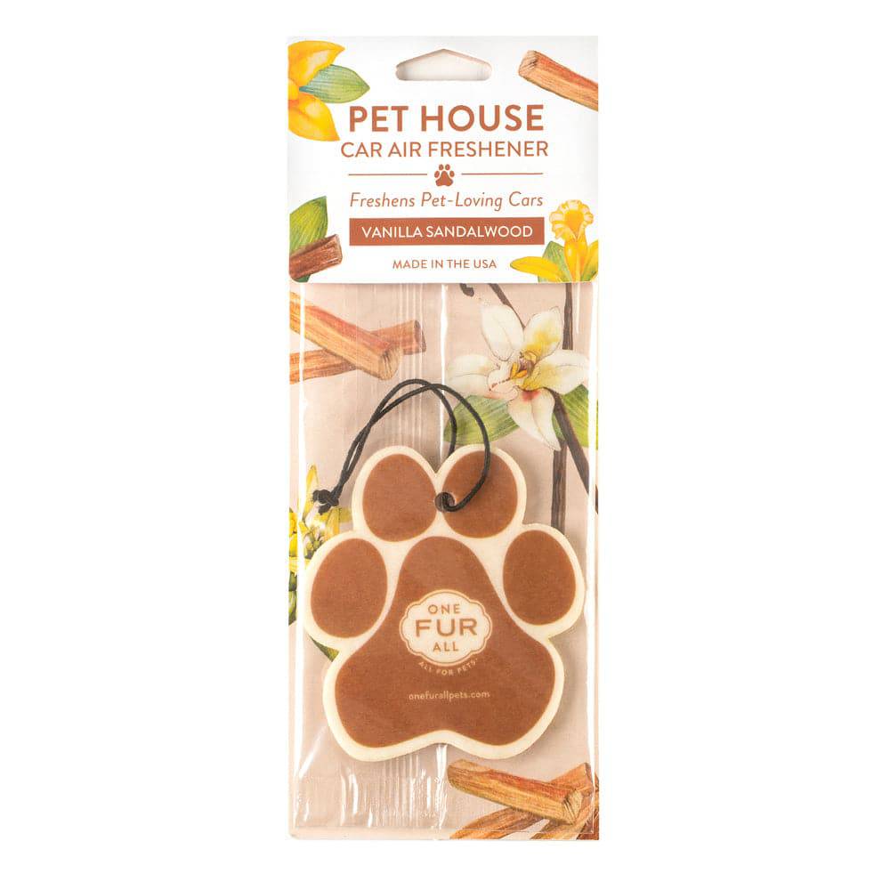Pet House Car Air Freshener Vanilla Sandalwood