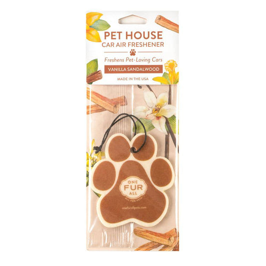 Pet House Car Air Freshener Vanilla Sandalwood