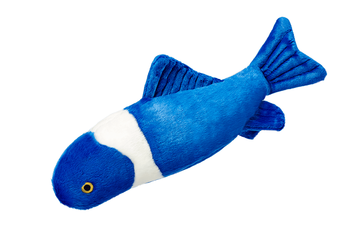 Fluff & Tuff Gil Koi - Extra Large Plush Dog Toy-Boats n Barks