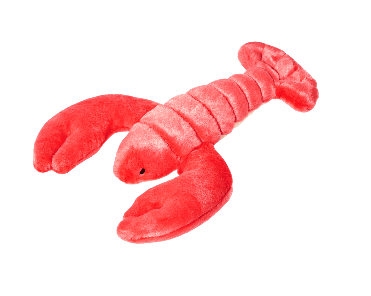 Fluff & Tuff Manny Lobster - Medium Plush Dog Toy-Boats n Barks