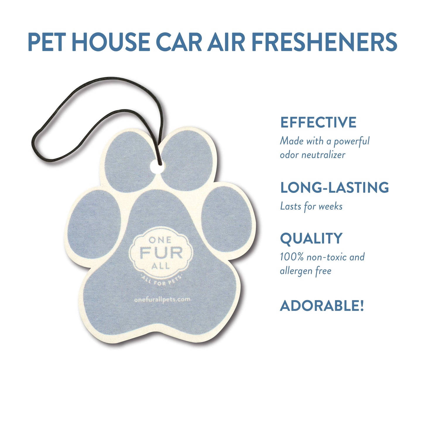 Pet House Car Air Freshener Sunwashed Cotton