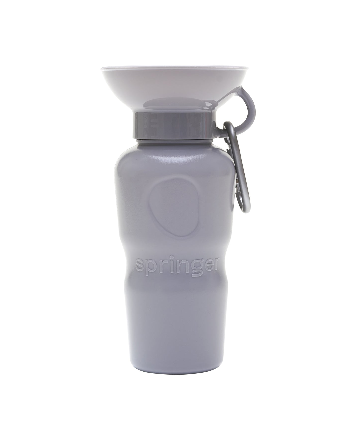 Springer Classic Dog Water Travel Bottle-Grey