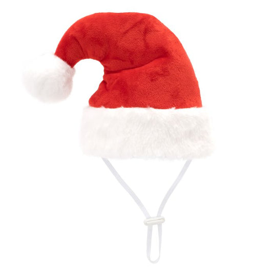Christmas Santa Hat 2 in 1 Hat for Dogs -the Hat that becomes a Toy