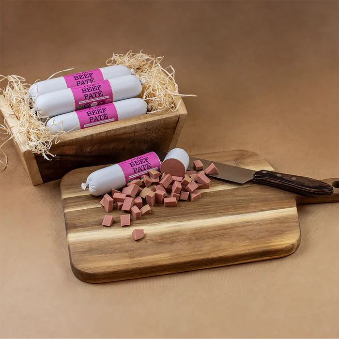 JR Pet Products Beef Pate 100% Pure Meat for Dogs 400g