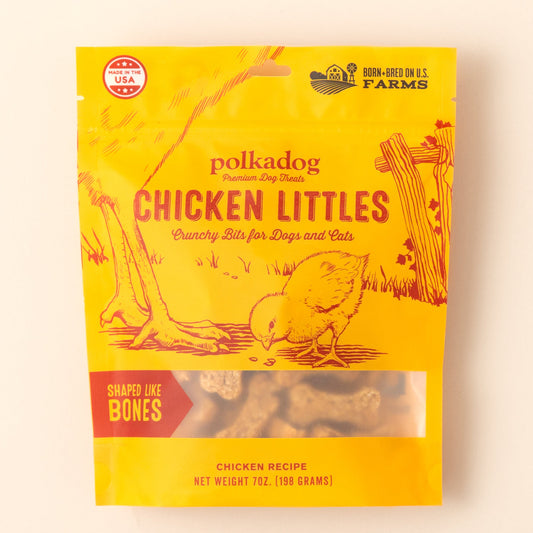 Chicken Littles Bone Shaped Crunchy Chicken Dog Treats
