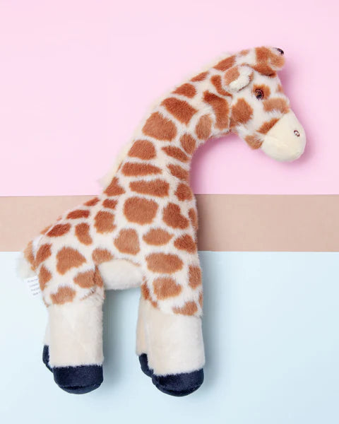 Fluff & Tuff Nelly Giraffe - Medium Plush Dog Toy