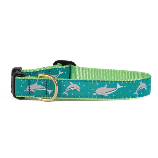 Dolphin Dog Collar by Up Country