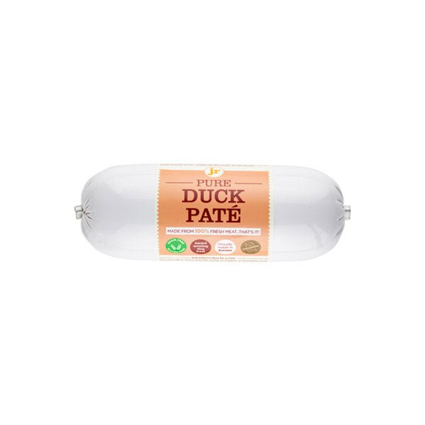 JR Pet Products Duck Pate 100% Pure Meat for Dogs made in UK Mini Tube 80g
