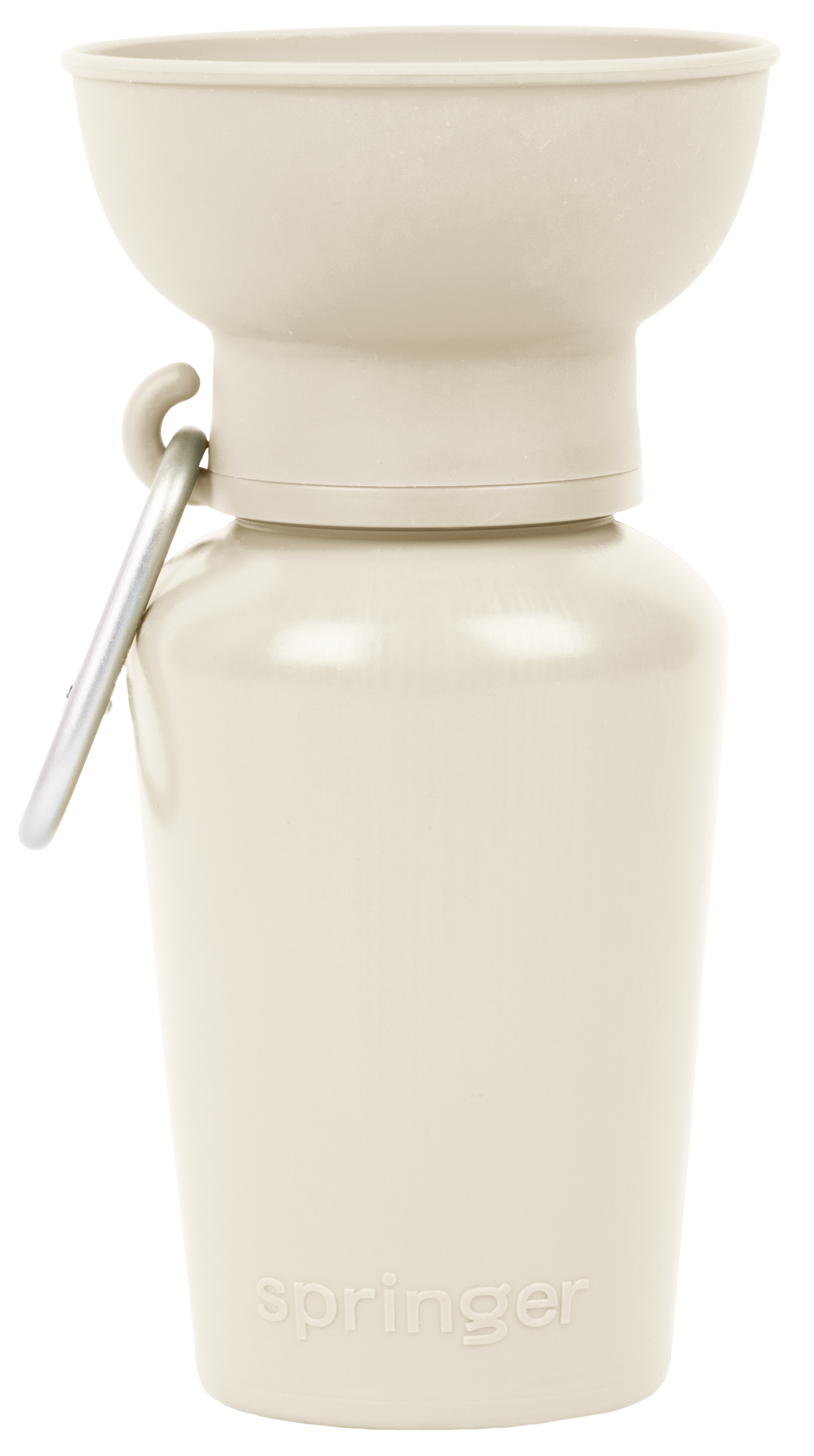 Springer Flip Dog Travel Water Bottle-Oat