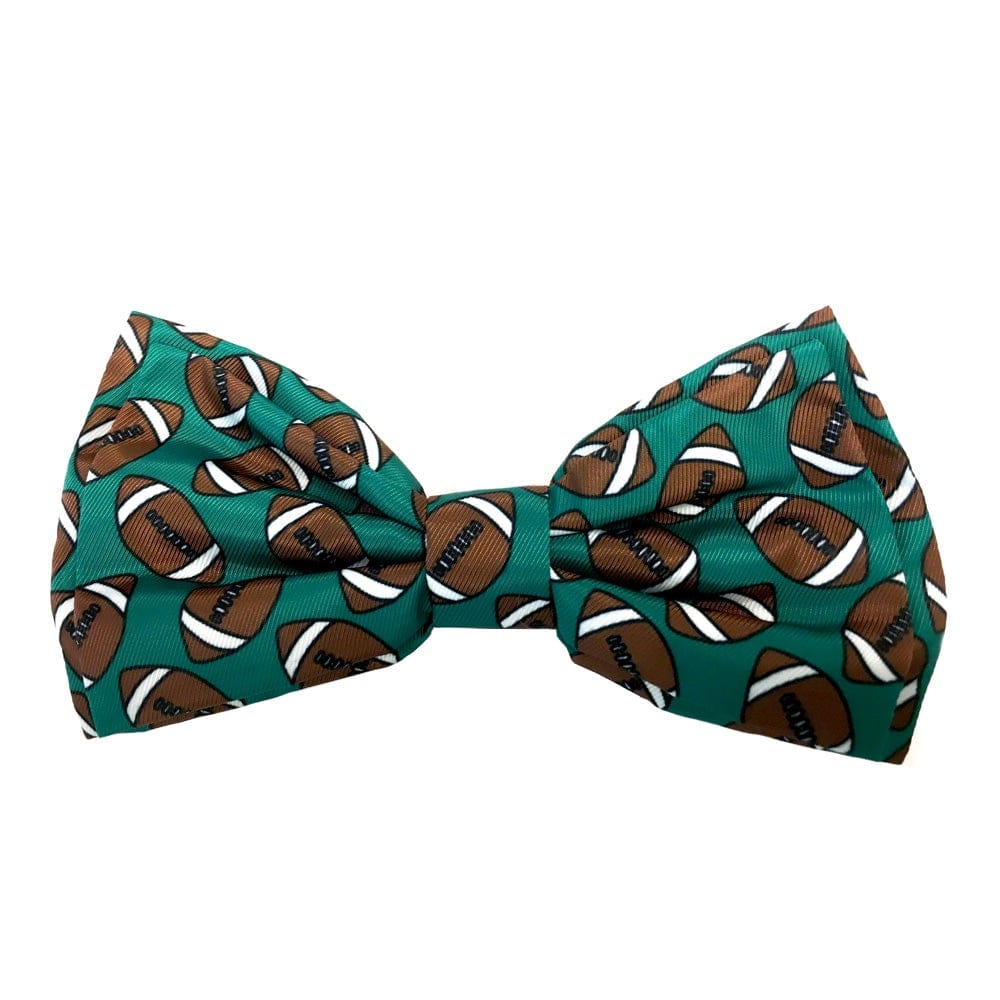 Football Bow Tie for Dogs. A must have for your Superbowl Sunday Party!-Boats n Barks