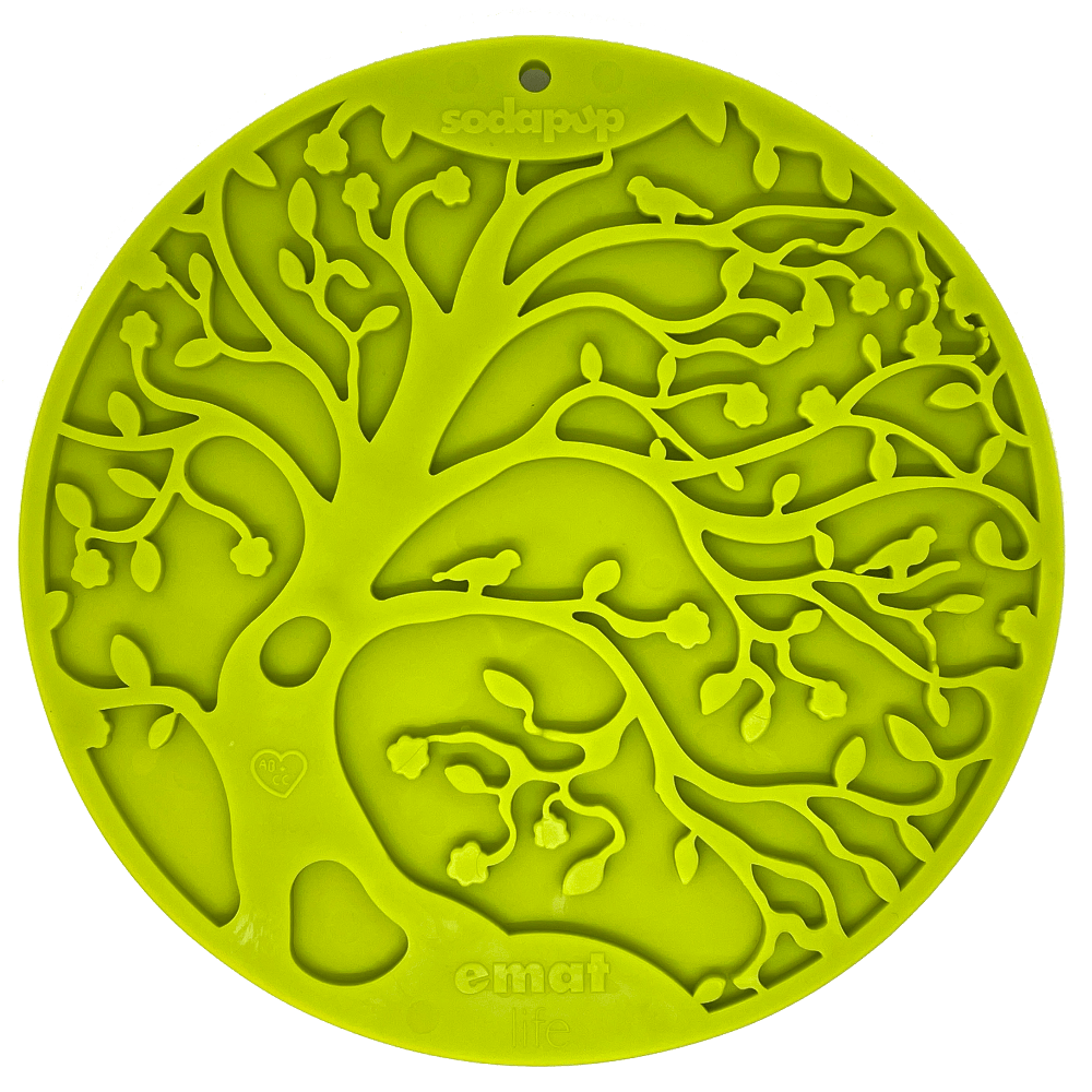 Tree of Life emat Enrichment Mat with Suction Cups for Dogs-Boats n Barks