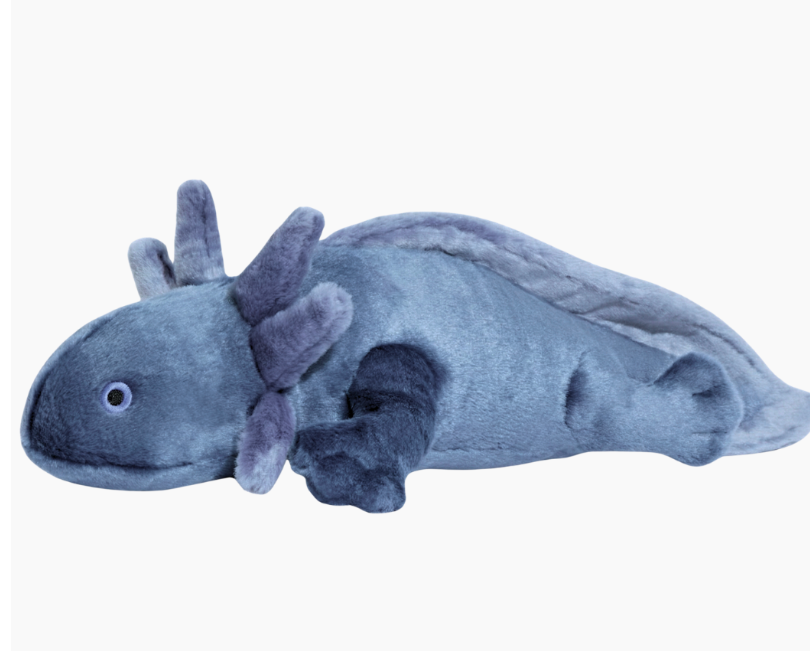 Fluff & Tuff Millie Axolotl Large Plush Dog Toy
