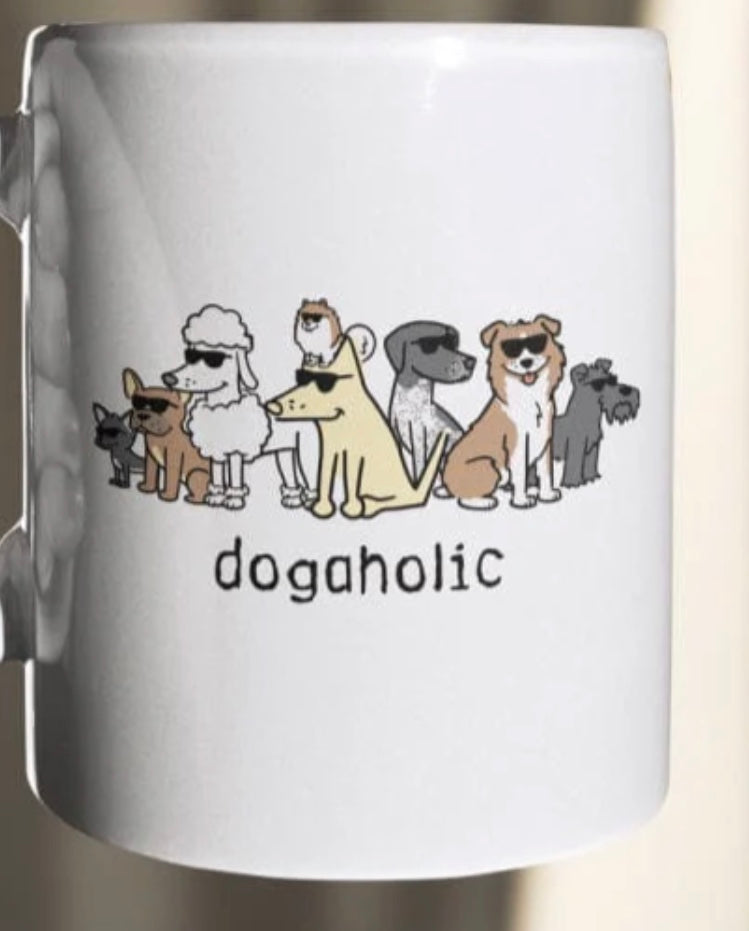 "Dogaholic" - Coffee Mug For Humans