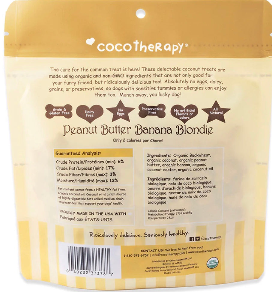 Coco-Charms Peanut Butter Treats for Dogs
