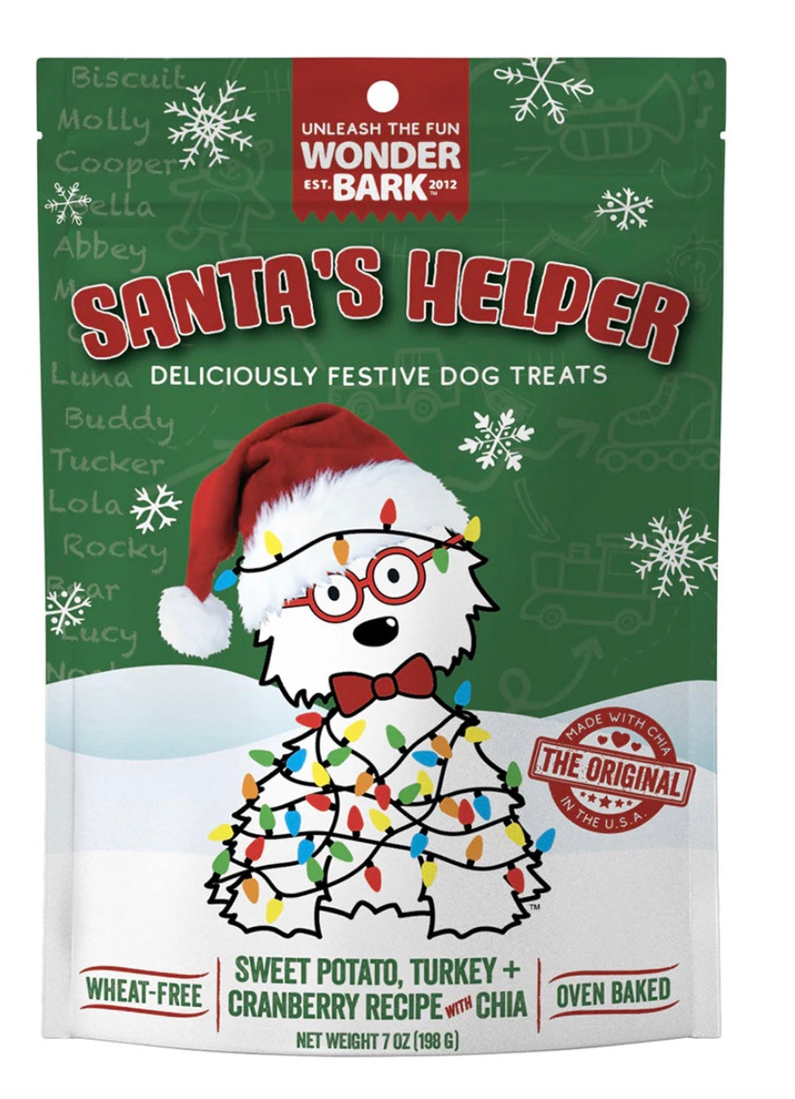 Wonder Bark Christmas Santa's Helper Treats For Dogs