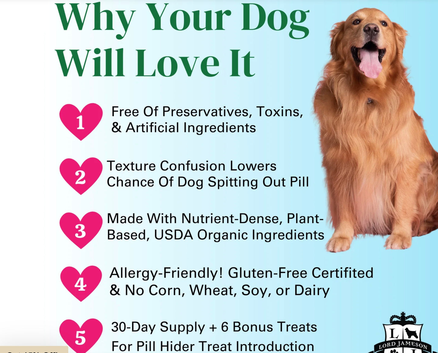 Apple Pie Organic Pill Hider for Dogs