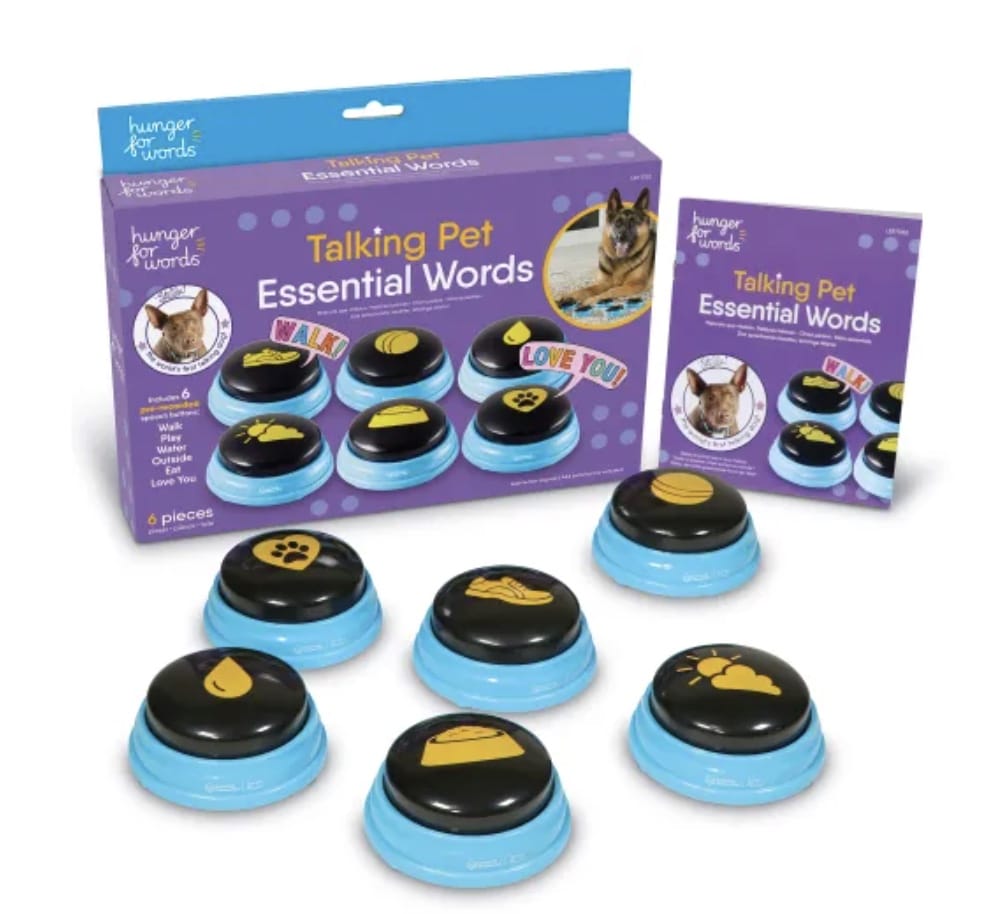 Talking Pet Essential Words For Dogs Teach your Dog to Talk Kit-Boats n Barks