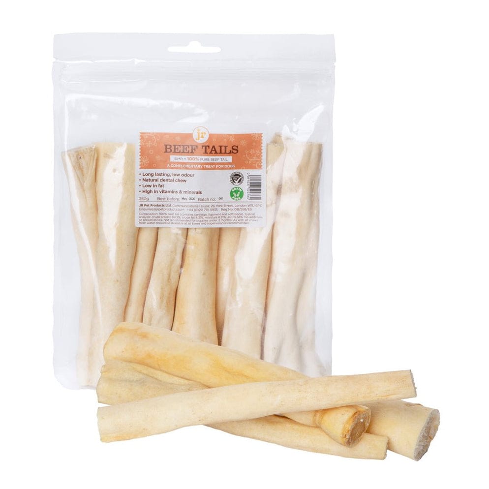 Beef Cow Tails for Dogs made in UK 250g-Boats n Barks