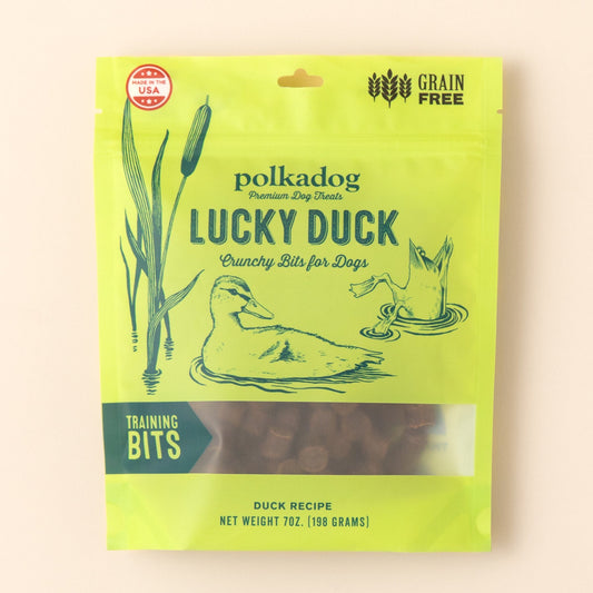 Lucky Duck Crunchy Bits Treats for Dogs