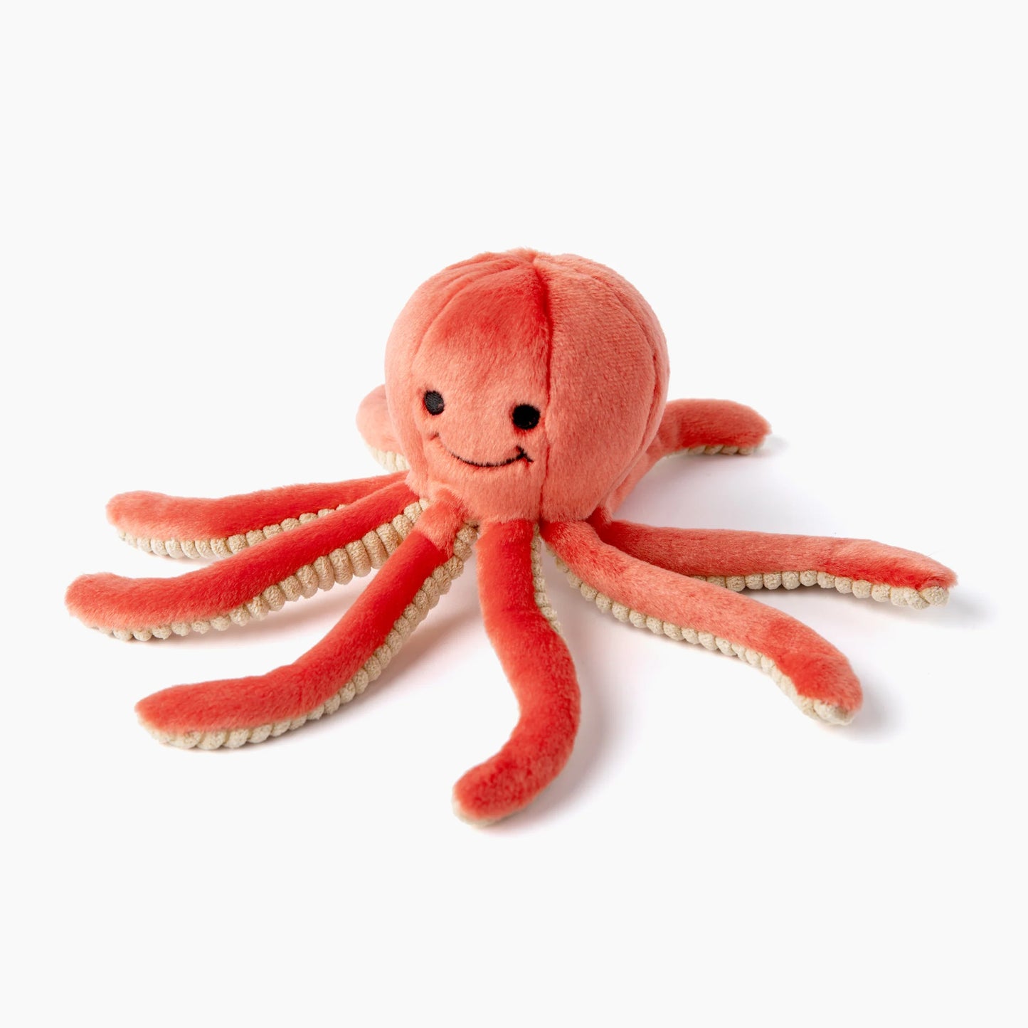 Fluff & Tuff Squirt Octopus Soft Dog Toy with Squeaker Machine Washable