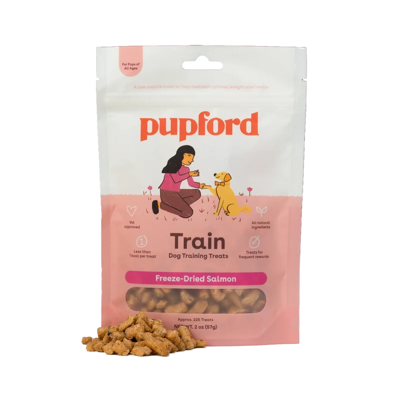 Freeze Dried Salmon Training Treats for Dogs by Pupford