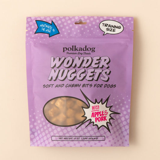Wonder Nuggets Soft and Chewy Bites for Dogs-Apple & Pork