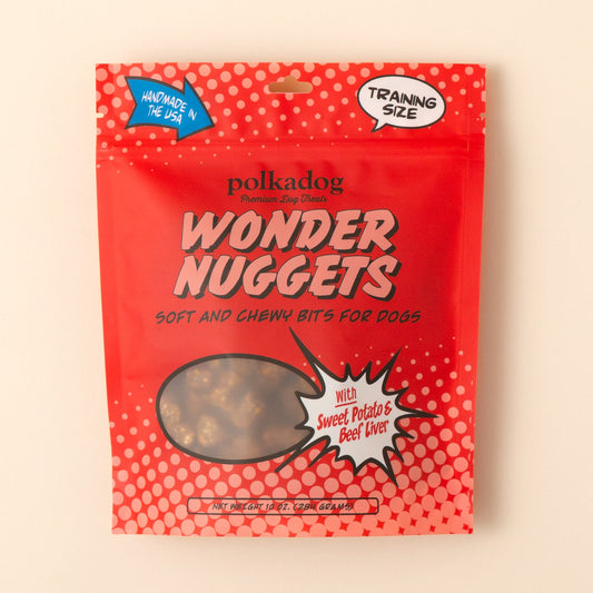Wonder Nuggets Soft and Chewy Bites for Dogs-Sweet Potato & Beef Liver
