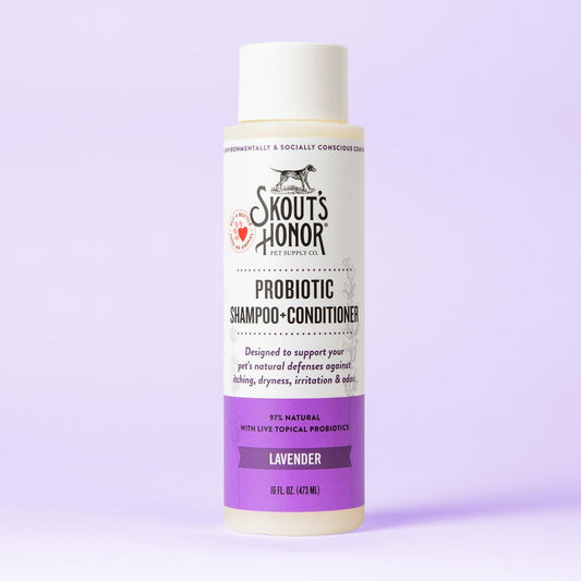 Skout's Honor Probiotic Shampoo & Conditioner for Dogs - Lavender