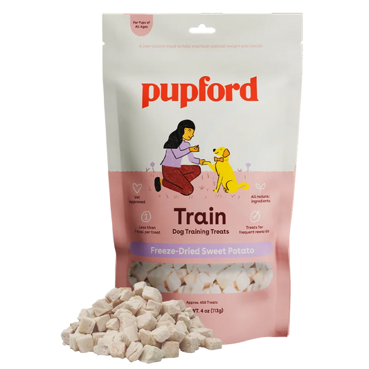 Freeze Dried Sweet Potato Training Treats for Dogs by Pupford