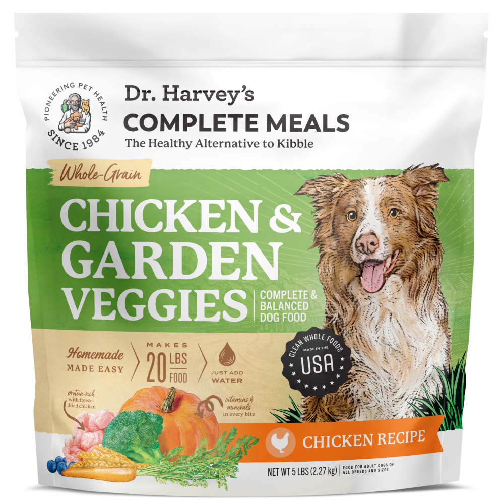 Dr. Harvey s Whole Grain Garden Veggies Dog Food Human Grade