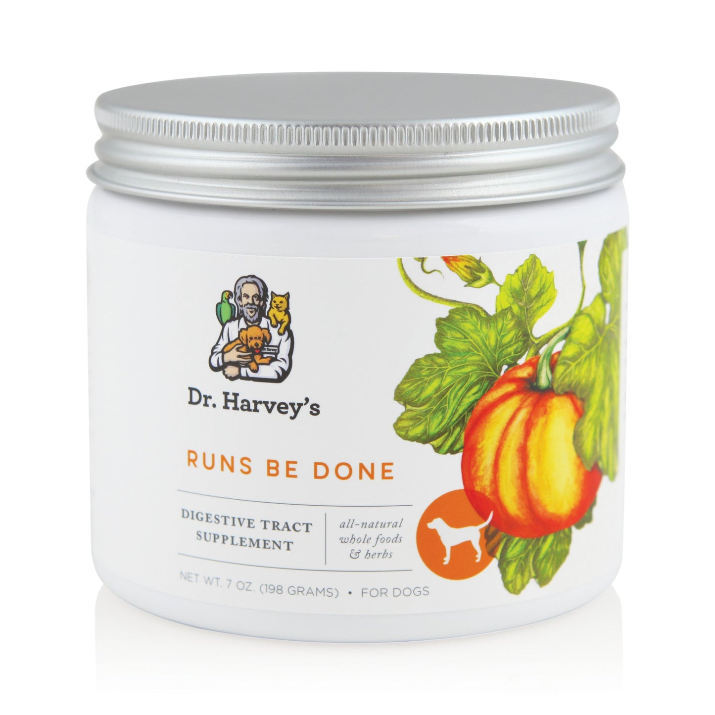 Dr. Harvey's Runs Be Done Anti-Diarrheal Digestive Tract Supplement for Dogs (7 Ounces)