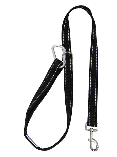 Baydog Hudson Bay Dog Lead 6' Long 1" Wide Padded Handle & Reflective Stitching