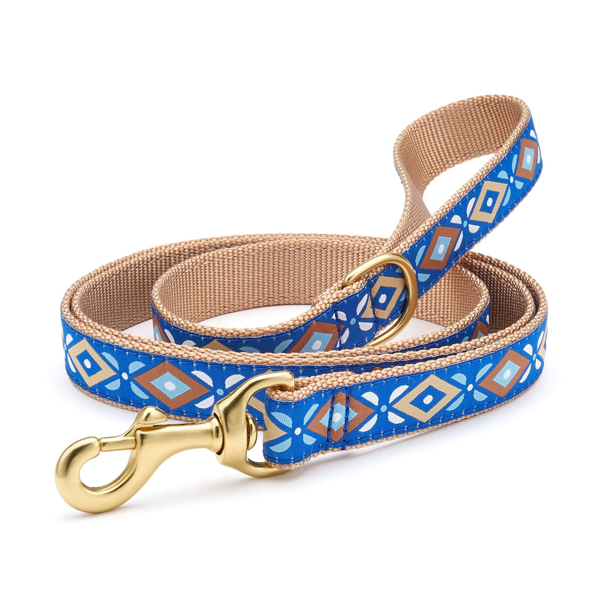 Aztec Blue Dog Lead by Up Country-Boats n Barks