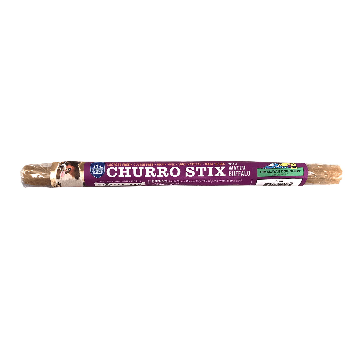 Primal CHURRO Himalayan Cheese Treats | Lactose Free | Gluten Free | Grain Free | USA MADE | for All Breeds | Various Flavours