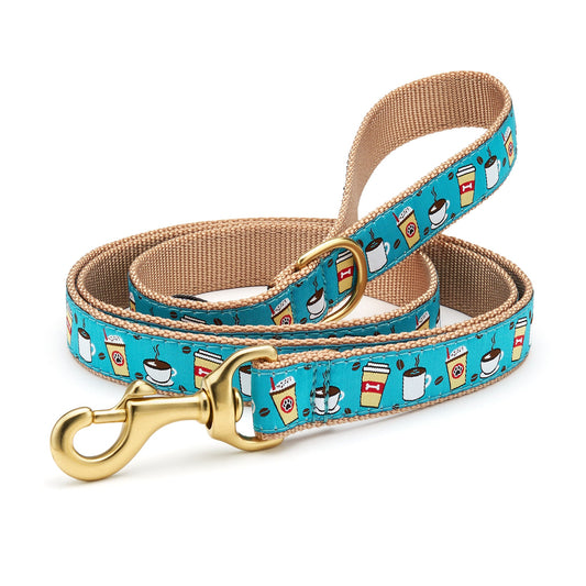 Coffee Nut Dog Lead by Up Country