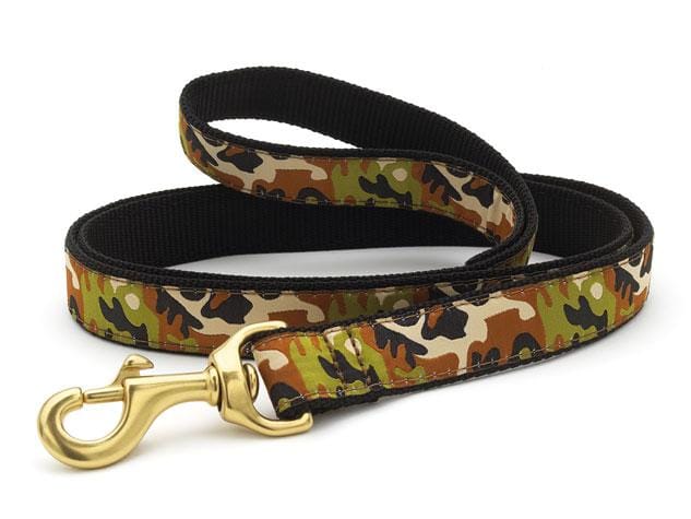Camo Dog Lead by Up Country-Boats n Barks