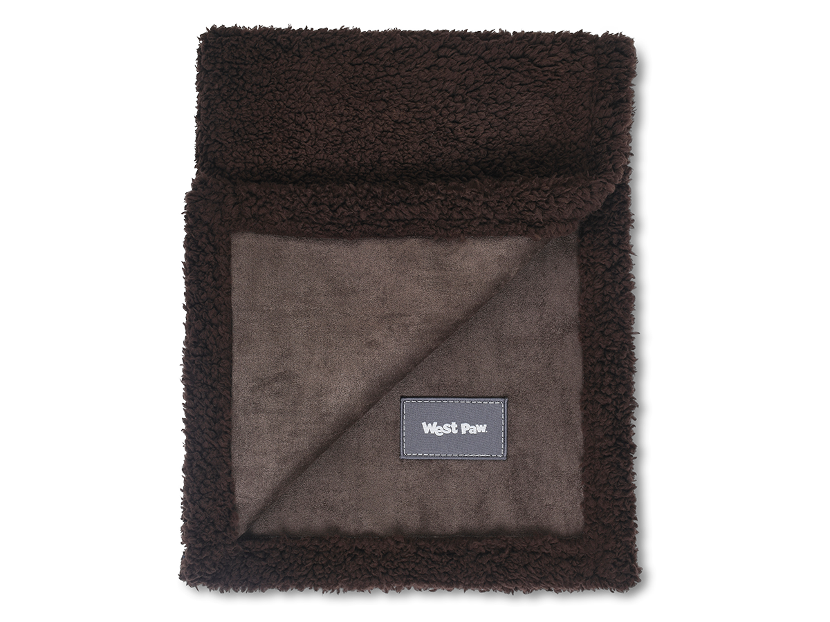 West Paw Dog Blanket Reversible Throw Machine Washable