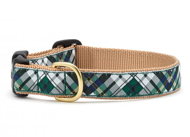 Gordon Plaid Dog Collar by Up Country