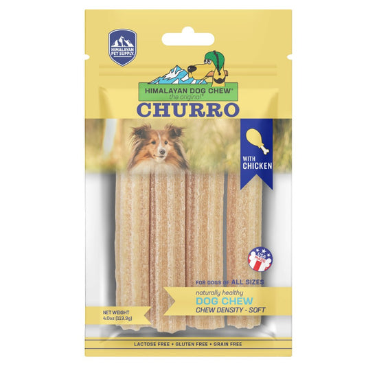 Primal Himalayan Churro Soft Dog Chew 4pk