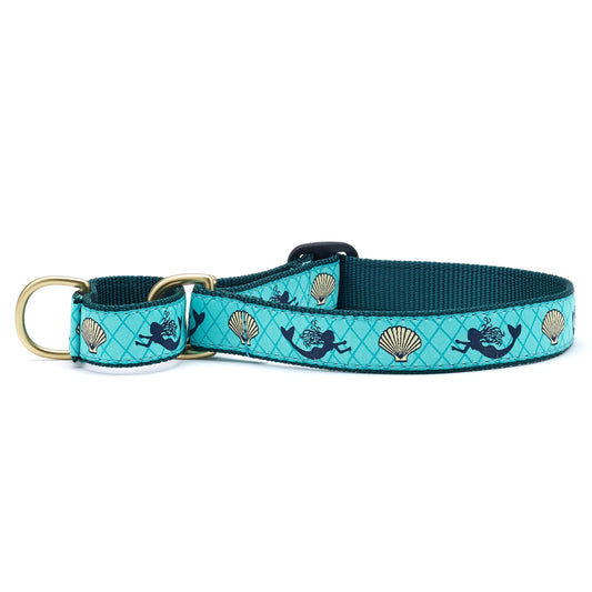 Mermaid Martingale Dog Collar