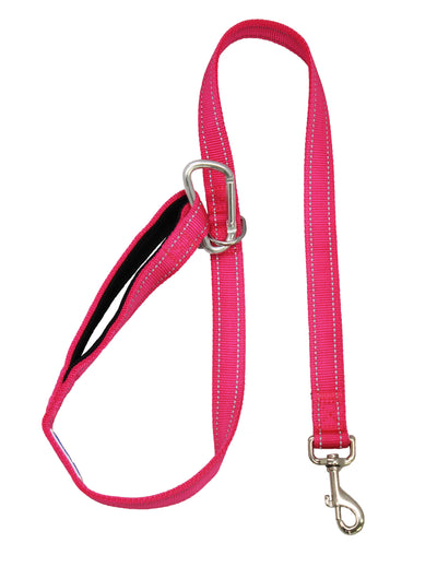 Baydog Hudson Bay Dog Lead 6' Long 1" Wide Padded Handle & Reflective Stitching