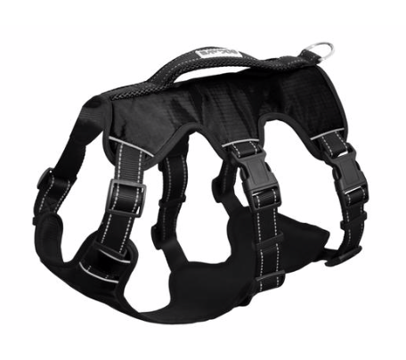 Baydog Galveston Bay Dog Harness with 3 Sets of Straps for Large Dogs
