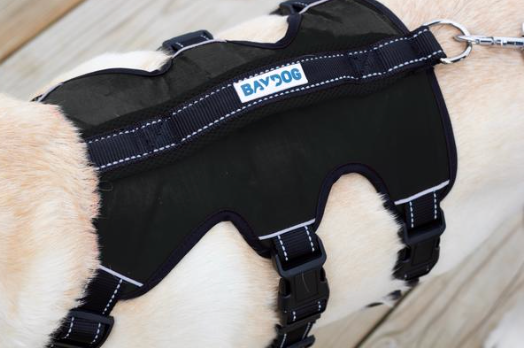 Baydog Galveston Bay Dog Harness with 3 Sets of Straps for Large Dogs