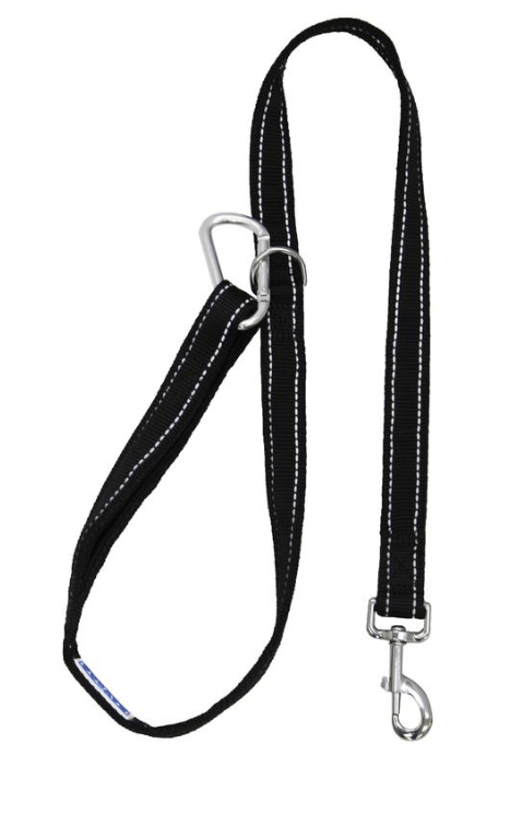 Baydog Hudson Bay Dog Lead 6' Long 1" Wide Padded Handle & Reflective Stitching-Boats n Barks