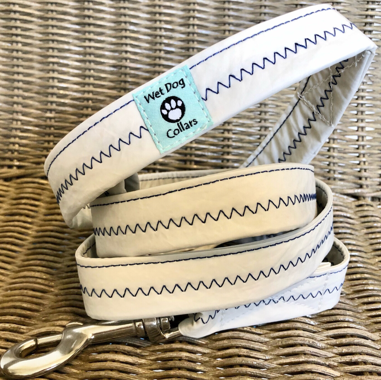 Wet Dog Sailcloth Dog Leash