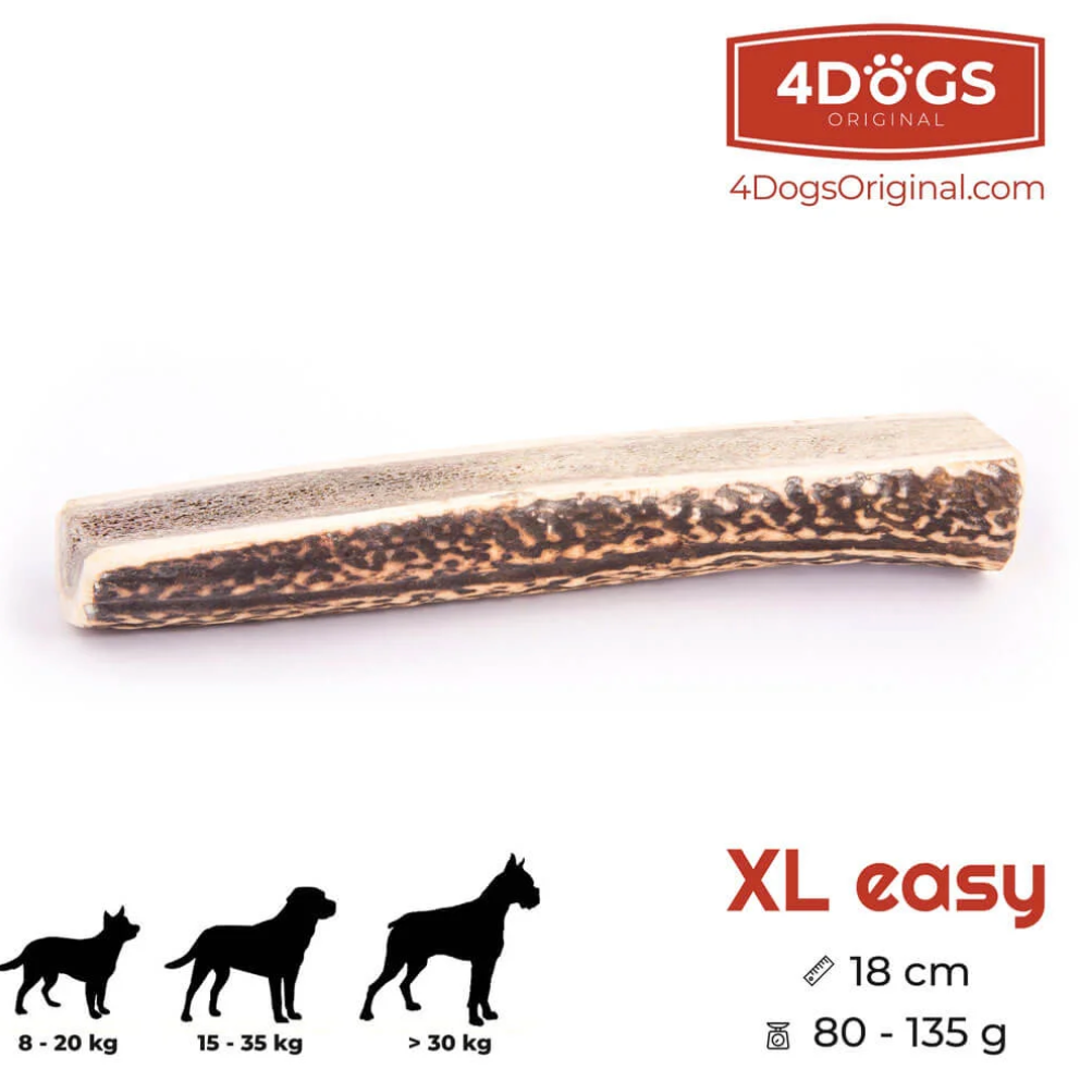 Naturally Shed Deer Antlers for Dogs-Medium Density from Poland