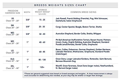 Freedom No Pull Dog Harness | Adjustable Gentle Comfortable Control for Easy Dog Walking | for Small Medium and Large Dogs | With dual clip leash | Made in USA