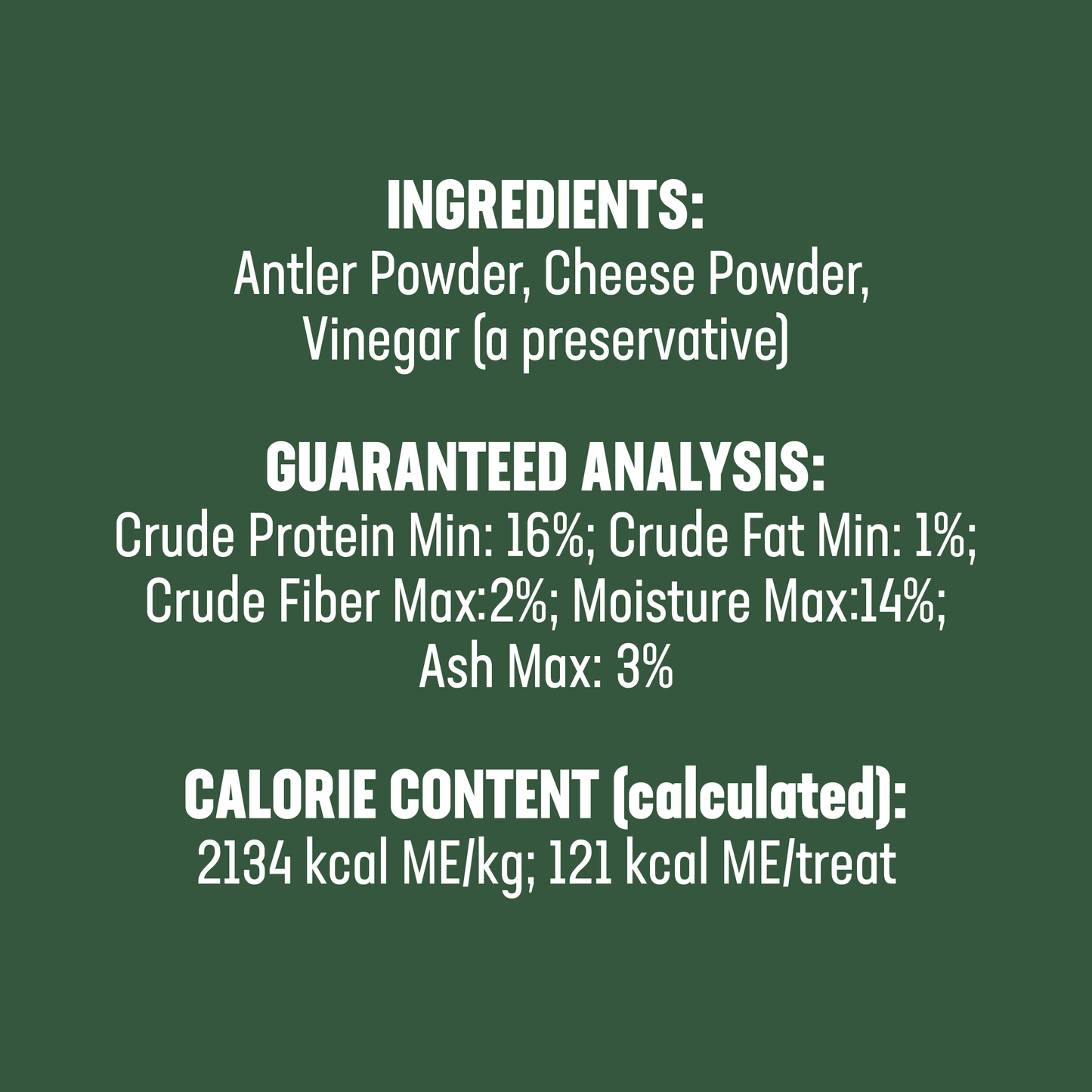 Primal UnHIde RAWHIDE FREE Chew 6oz 2 piece-Made in Washington State