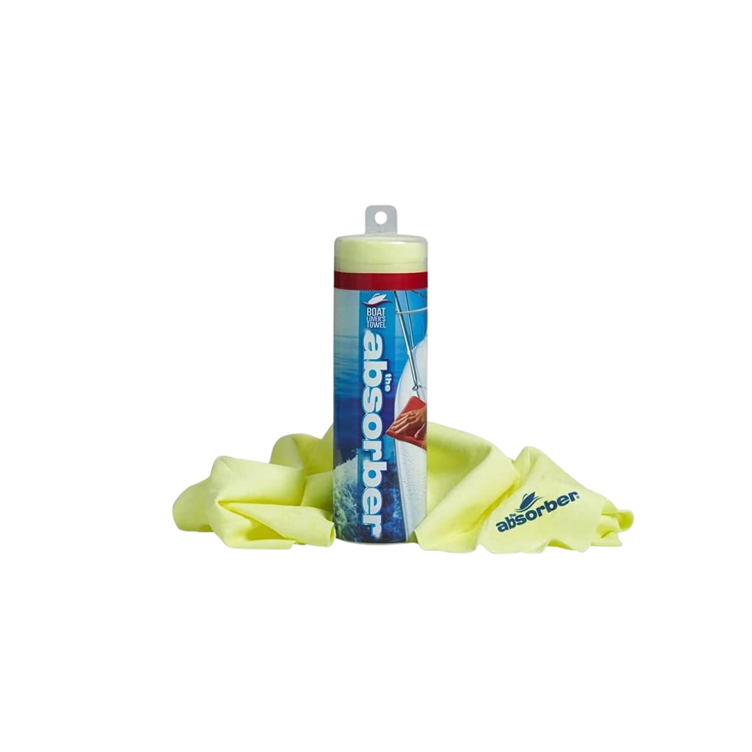 The Absorber Synthetic Premium Drying Chamois Cloth for Boat: Super Absorbent, Scratch-Free and Washable